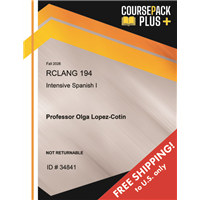 RCLANG 194 Lopez-Cotin Fall 2026