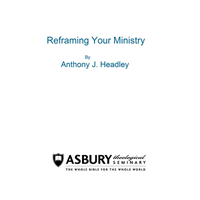 Reframing Your Ministry Printed Version