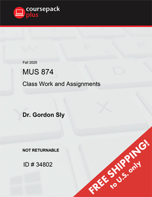 MUS874 Printed Version