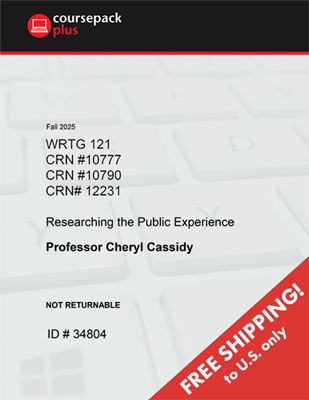 WRTG 121 Printed Version