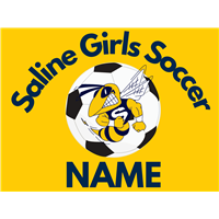 Saline Girls Soccer Yard Sign